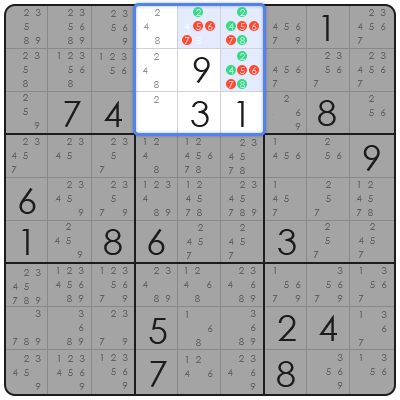 sudoku logic